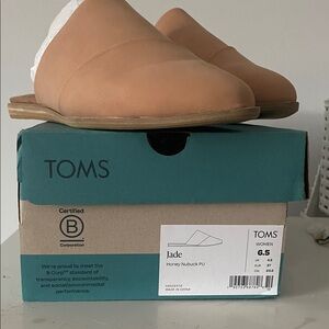 TOMS Honey Nubuck Slip-On Shoes